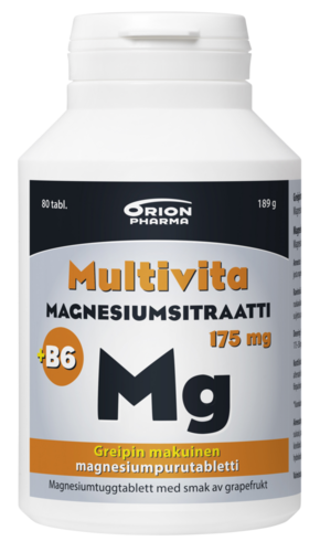 MULTIVITA MAGN.SITR+B6 GREIPPI 175MG/2MG