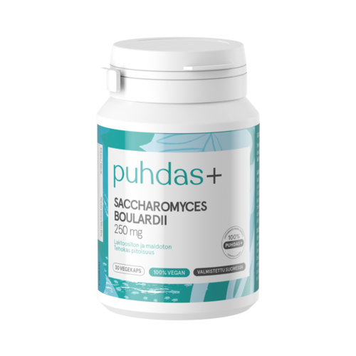 Puhdas+ Caps Saccharomyces boulardii 250 mg