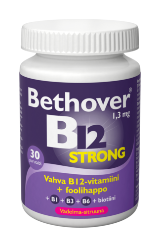 Bethover Strong B12 Vadelma-Sitruuna