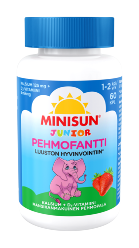 Minisun Kalsium+D-vitamiini Pehmofantti jr.