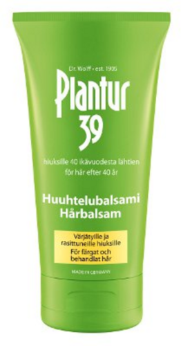 Plantur 39 hoitoaine värjätyille ja käsitellyille hiuksille