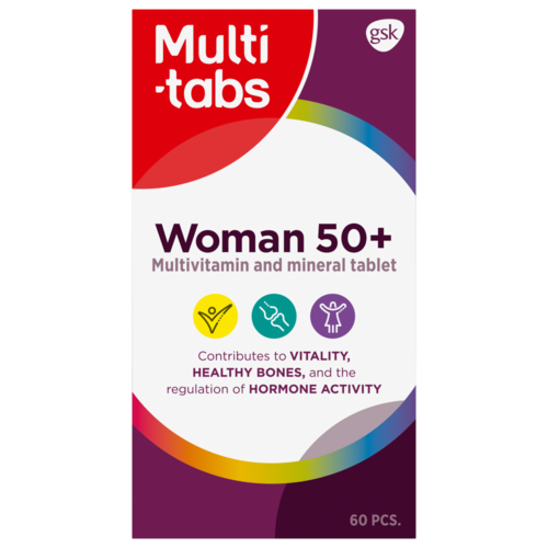 Multi-tabs Woman 50+ Monivitamiini