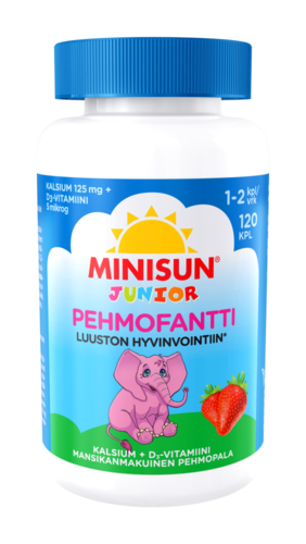 Minisun Kalsium+D-vitamiini Pehmofantti jr.