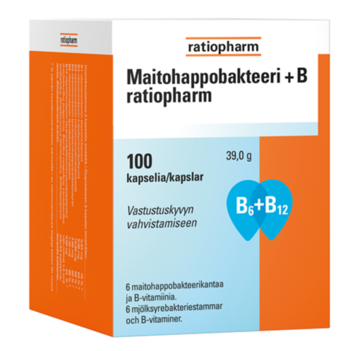MAITOHAPPOBAKTEERI + B RATIOPHARM