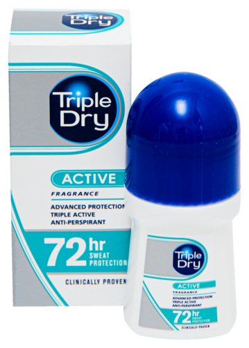 TRIPLE DRY WOMEN ACTIVE ROLL-ON 72H
