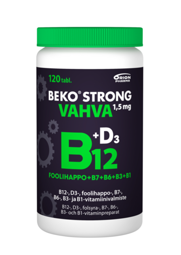 Beko Strong B12 VAHVA 1,5 mg