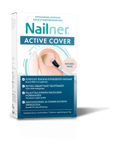 Nailner Active Cover Nude lakka ja sivellin